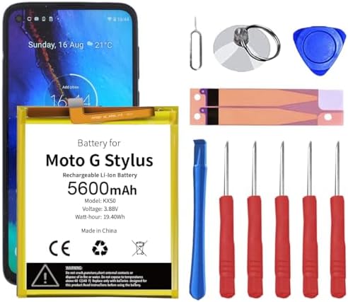 Battery for Galaxy S20 FE   5300mAh  High Capacity New Upgraded 0 Cycle Battery Replacement for Samsung Galaxy S20 FE 5G SM G781B/U/W SM A526 A526B/DS A5260 A526W with Repair Tool Kit