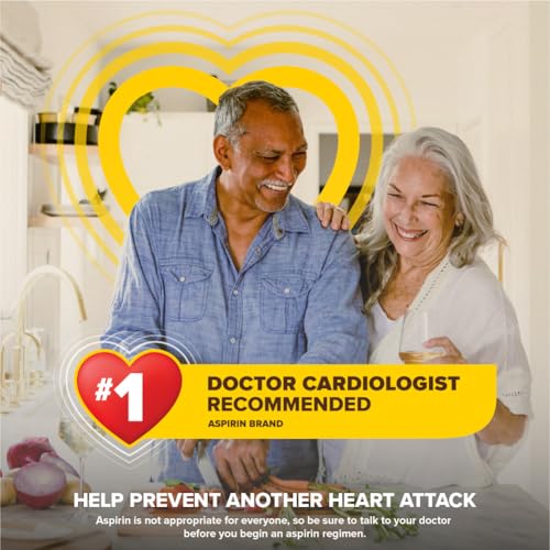 Bayer Genuine Aspirin 325 mg  Coated Tablets for Headache Relief  Multi Symptom Pain Reliever and Fever Reducer  Pain Relief Tablets for Tooth and Muscle Pain  Backache  300 Ct