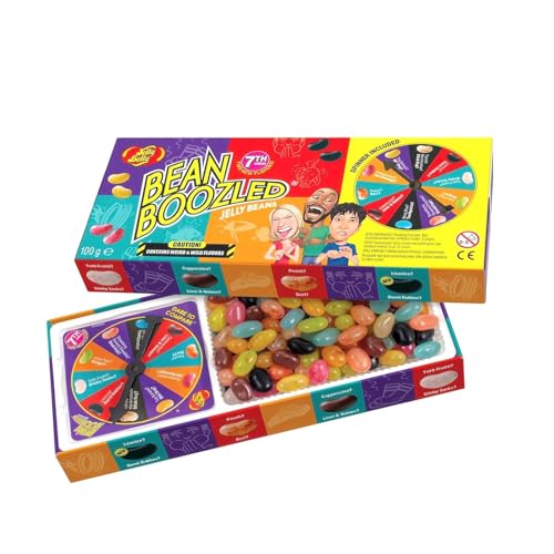 BeanBoozled 7th Edition Spinner Game   Refill Bag   Gross vs  Delicious Jelly Beans   Fun Party Game & Gag Gift for Kids  Teens & Adults