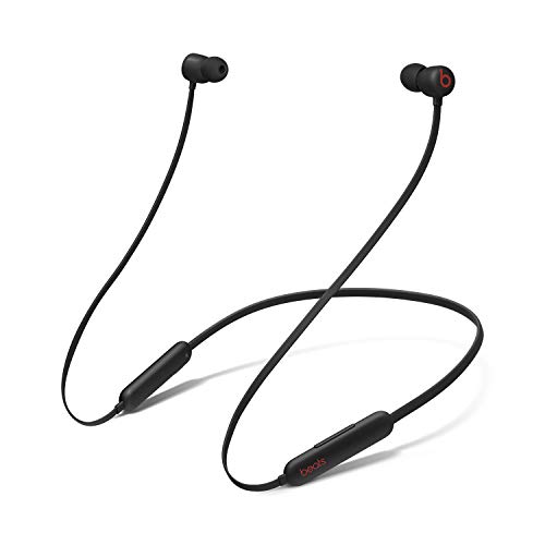 Beats Flex Wireless Earbuds   Apple W1 Headphone Chip  Magnetic Earphones  Class 1 Bluetooth  12 Hours of Listening Time  Built in Microphone   Black