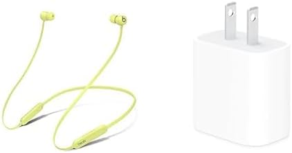 Beats Flex Wireless Earbuds   Apple W1 Headphone Chip  Magnetic Earphones  Class 1 Bluetooth  12 Hours of Listening Time  Built in Microphone   Flame Blue