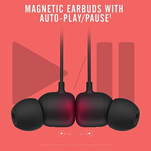 Beats Flex Wireless Earbuds   Apple W1 Headphone Chip  Magnetic Earphones  Class 1 Bluetooth  12 Hours of Listening Time  Built in Microphone   Flame Blue