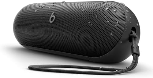 Beats Pill   Portable Bluetooth Speaker   Up to 24H Battery Life  Water Resistant  Bluetooth  Apple & Android Compatible  Seriously Loud Sound for Home  Outdoor and Travel   Matte Black
