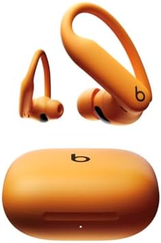 Beats Powerbeats Pro 2 - Auriculares inalámbricos con cancelación de ruido para entrenamiento con ganchos de ajuste seguro, hasta 45 horas de batería con estuche de carga, resistentes al sudor y al