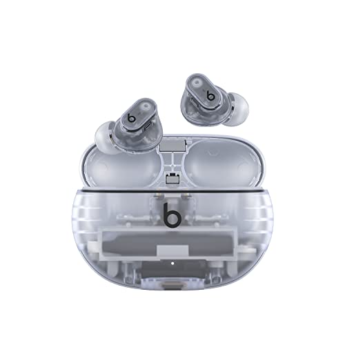 Beats Studio Buds     True Wireless Noise Cancelling Earbuds  Enhanced Apple & Android Compatibility  Built in Microphone  Sweat Resistant Bluetooth Headphones  Spatial Audio   Transparent