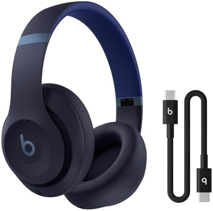 Beats Studio Pro   Premium Wireless Over Ear Headphones  Up to 40 Hour Battery Life  Active Noise Cancelling  USB C Lossless Audio  Apple & Android Compatible   Deep Brown