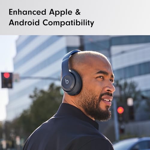 Beats Studio Pro   Premium Wireless Over Ear Headphones  Up to 40 Hour Battery Life  Active Noise Cancelling  USB C Lossless Audio  Apple & Android Compatible   Navy