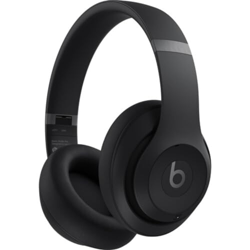 Beats Studio Pro   Wireless Bluetooth Noise Cancelling Headphones   Black  Renewed 