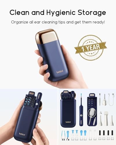Bebird Earsight Plus D39R Ear Wax Removal Tool Camera  FSA HSA Eligible Items  Ear Cleaner with Flexible Ear Camera Otoscope  Visual Ear Pick Tweezers Wax Remover  Ear Cleaning Kit for Family