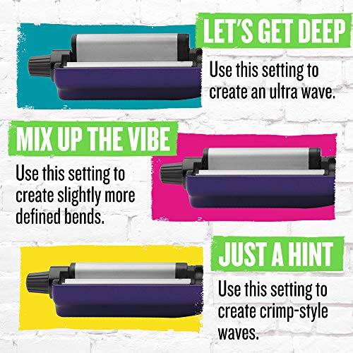 Bed Head A Wave We Go Tourmaline Ceramic Adjustable Hair Waver   Create Different Types of Waves