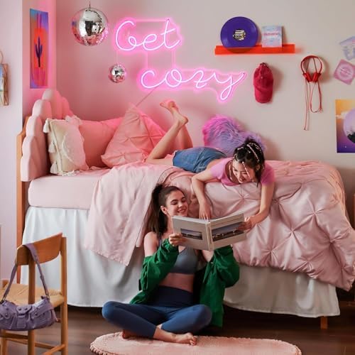 Bedsure Queen Comforter Set Baby Pea Green   Bed in a Bag Queen Size Bedding 7 Pieces  GentleSoft  Pintuck Bed Set Gift for Family  Pinch Pleat All Season Comforter with Sheets  Pillowcases & Shams