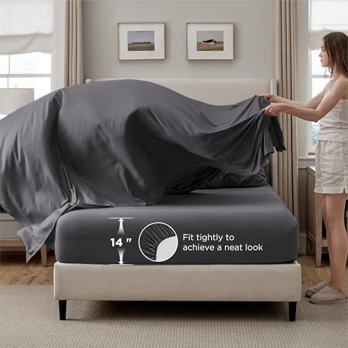 Bedsure Queen Comforter Set Baby Pea Green   Bed in a Bag Queen Size Bedding 7 Pieces  GentleSoft  Pintuck Bed Set Gift for Family  Pinch Pleat All Season Comforter with Sheets  Pillowcases & Shams