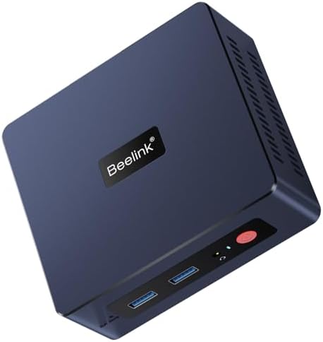 Beelink SER5 MAX Mini PC  AMD Ryzen 7 6800U 6nm  8C/16T  up to 4 7GHz  Mini Computer 24GB LPDDR5 RAM 500GB NVME SSD  Micro PC 4K 60Hz Triple Display  Mini Gaming Computer WiFi6/BT5 2/HTPC/W 11 Pro