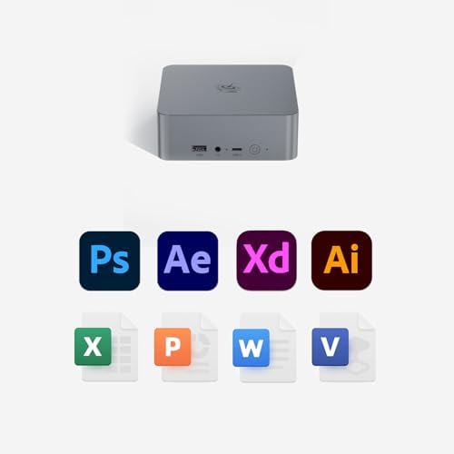 Beelink SER5 MAX Mini PC  AMD Ryzen 7 6800U 6nm  8C/16T  up to 4 7GHz  Mini Computer 24GB LPDDR5 RAM 500GB NVME SSD  Micro PC 4K 60Hz Triple Display  Mini Gaming Computer WiFi6/BT5 2/HTPC/W 11 Pro