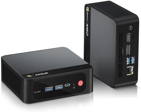 Beelink SER5 Mini PC AMD Ryzen 5 5500U 6C/12T up to 4 0 GHz  Mini Computer 32GB DDR4 RAM 500GB M 2 SSD Graphics 7core 1800MHz Support 4K Triple Display/HDMI DP Type C/Wifi6/BT5 2 Auto Power On