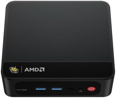 Beelink SER5 Pro Mini PC  AMD Ryzen 5 5625U 6C/12T  Up to 4 3GHz 16GB DDR4 RAM   500GB SSD Mini Desktop Computer  WiFi 6 /BT5 4/2 5G LAN  DP  HDMI  Type C Triple Display  W 11 Pro Mini Computer