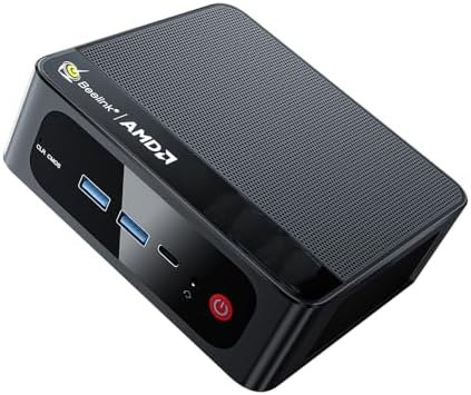 Beelink SER5 Pro Mini PC  AMD Ryzen 5 5625U 6C/12T  Up to 4 3GHz 16GB DDR4 RAM   500GB SSD Mini Desktop Computer  WiFi 6 /BT5 4/2 5G LAN  DP  HDMI  Type C Triple Display  W 11 Pro Mini Computer