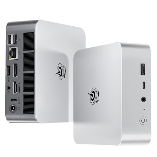 Beelink SER8 Mini PC  AMD Ryzen7 8745HS up to 4 9GHz 8C/16T  Mini Computer 32GB DDR5 RAM/1TB PCIe4 0 SSD/AMD Radeon 780M 12core 2600MHz Support 4K Triple Display/WiFi 6/BT5 2/2 5G LAN/HDMI DP/USB4