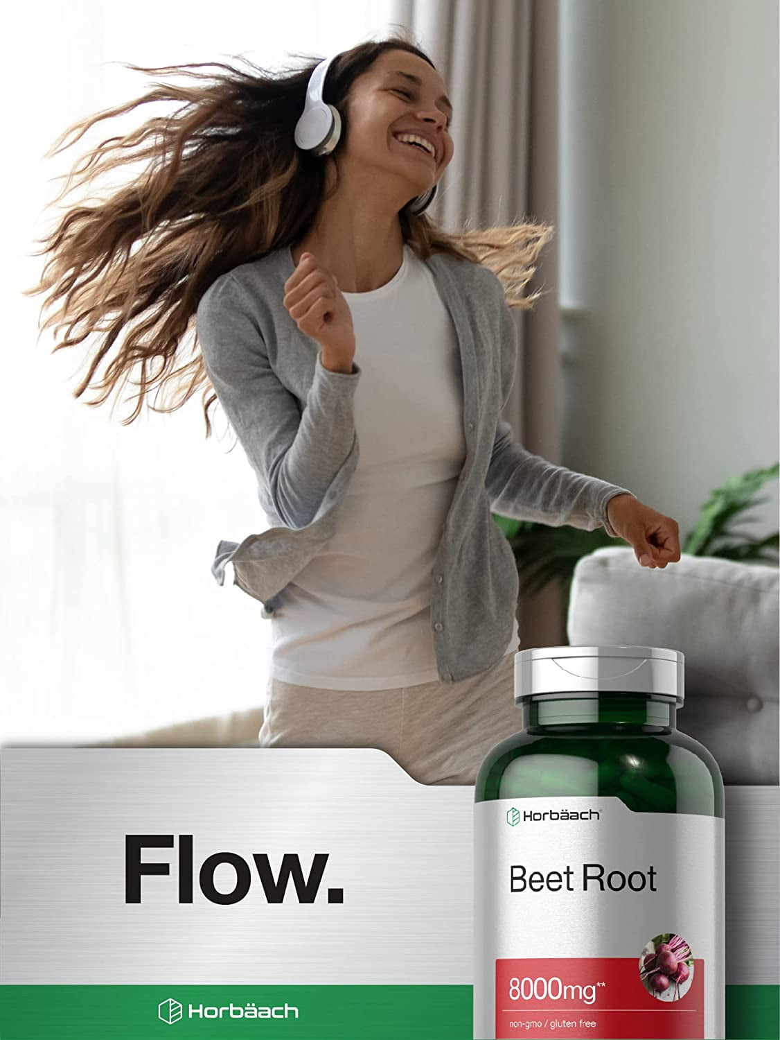 Beet Root 8000mg   320 Capsules   Herbal Extract Supplement for Men and Women   by Horbaach