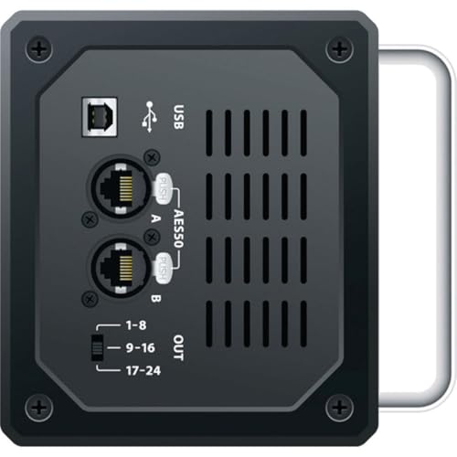 Behringer SD16 I/O Stage Box with 16 Remote Controllable Midas Preamps  8 Outputs  AES50 Networking and ULTRANET Personal Monitoring Hub
