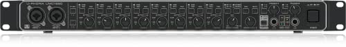 Behringer U PHORIA UMC1820 Audiophile 18x20  24 Bit/96 kHz USB Audio/MIDI Interface with Midas Mic Preamplifiers