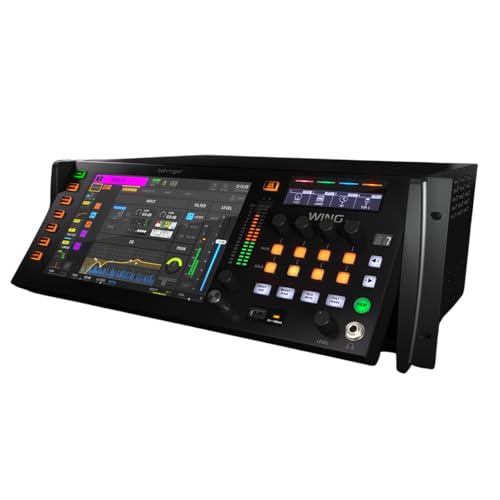 Behringer WING Rack 48 Channel 28 Bus Full Stereo Digital Mixing Console with 24 Midas PRO Preamps