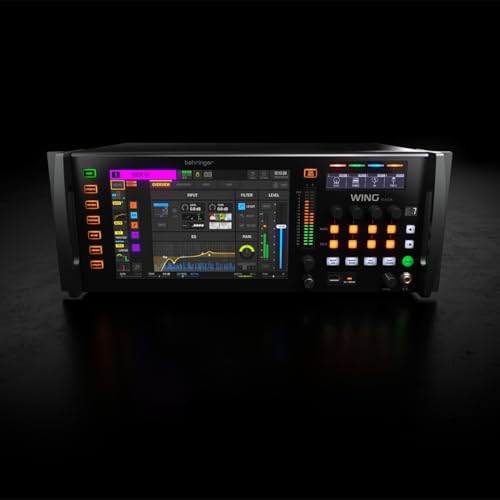 Behringer WING Rack 48 Channel 28 Bus Full Stereo Digital Mixing Console with 24 Midas PRO Preamps