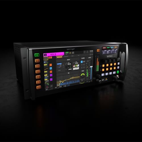 Behringer WING Rack 48 Channel 28 Bus Full Stereo Digital Mixing Console with 24 Midas PRO Preamps