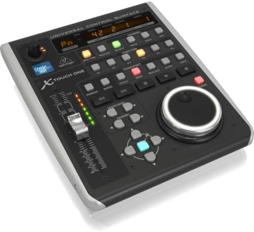 Behringer X TOUCH ONE Universal Control Surface with Touch Sensitive Motor Fader and LCD Scribble Strip