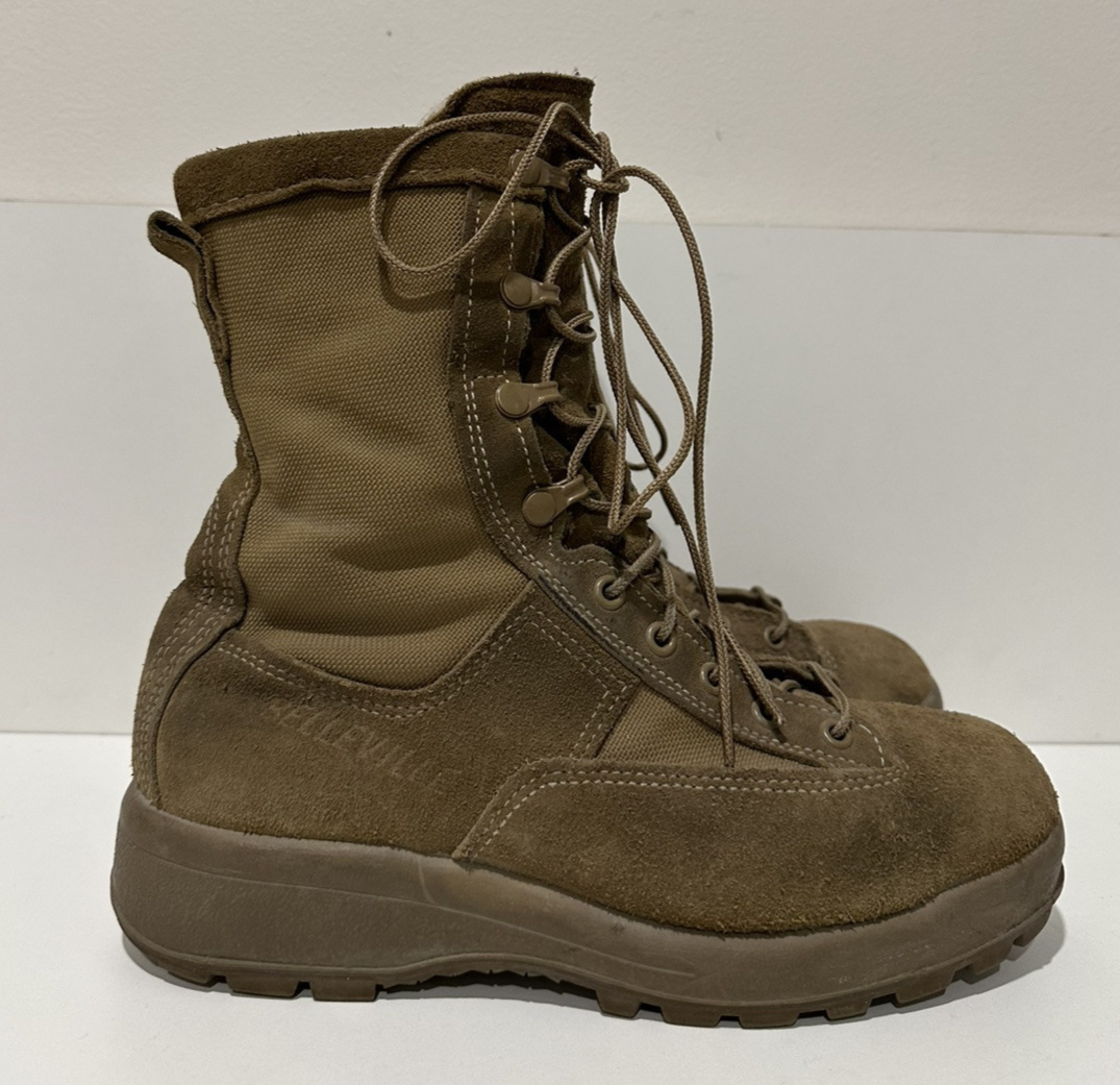 Belleville Waterproof 200G Insulated men 7 5R brown combat boots  C795