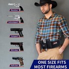 Belly Band Concealed Pistol Gun Carry Waist Holster Under Coat Hidden all Sizes