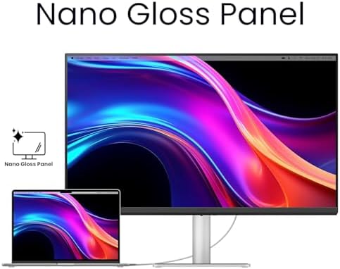 BenQ MA270UP 27  4K 3840x2160 Monitor for MacBook  Pro/Air  Dual USB C  90W Power Delivery  Mac Color Match  USB Hub  Brightness & Volume Control on Mac  Height & Tilt Adjustable Stand  P3 Color Gamut