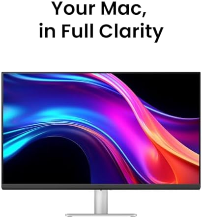 BenQ MA270UP 27  4K 3840x2160 Monitor for MacBook  Pro/Air  Dual USB C  90W Power Delivery  Mac Color Match  USB Hub  Brightness & Volume Control on Mac  Height & Tilt Adjustable Stand  P3 Color Gamut