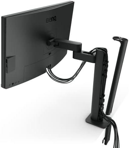 BenQ PD2706UA Ergo Arm Mac Ready 27 4K UHD  95  P3  99  Rec 709 & sRGB  IPS  Built in Ergo Arm  ICCSync  Uniformity  Delta E 3  Factory Calibrated  AQCOLOR  Pantone  USB Hub  USB C  90W 