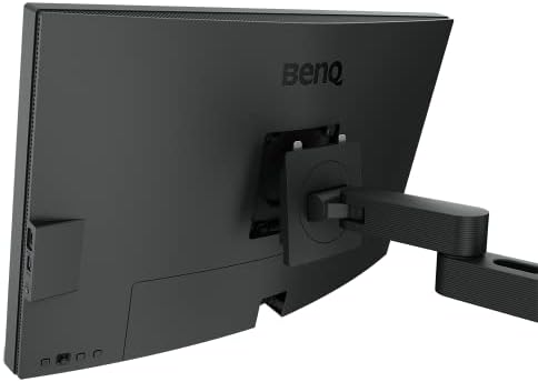 BenQ PD2706UA Ergo Arm Mac Ready 27 4K UHD  95  P3  99  Rec 709 & sRGB  IPS  Built in Ergo Arm  ICCSync  Uniformity  Delta E 3  Factory Calibrated  AQCOLOR  Pantone  USB Hub  USB C  90W 