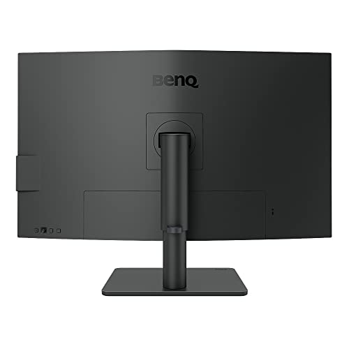 BenQ Monitor PD3205U listo para Mac de 32 pulgadas, 4K UHD, 99% Rec.709 y sRGB | IPS | DeltaE ≤3 | Sincronización ICC | Informe de calibración | AQCOLOR | Uniformidad | HotKey Puck | Ergonómico |