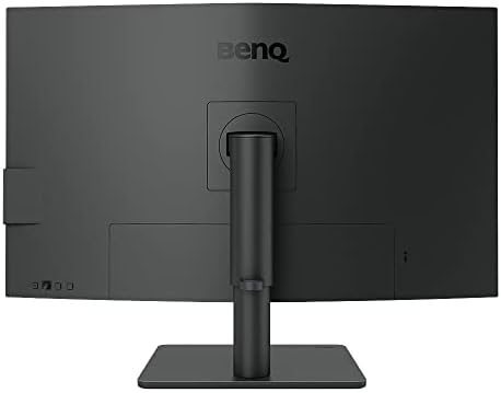 BenQ Monitor PD3205U listo para Mac de 32 pulgadas, 4K UHD, 99% Rec.709 y sRGB | IPS | DeltaE ≤3 | Sincronización ICC | Informe de calibración | AQCOLOR | Uniformidad | HotKey Puck | Ergonómico |