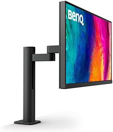 BenQ Monitor PD3205U listo para Mac de 32 pulgadas, 4K UHD, 99% Rec.709 y sRGB | IPS | DeltaE ≤3 | Sincronización ICC | Informe de calibración | AQCOLOR | Uniformidad | HotKey Puck | Ergonómico |