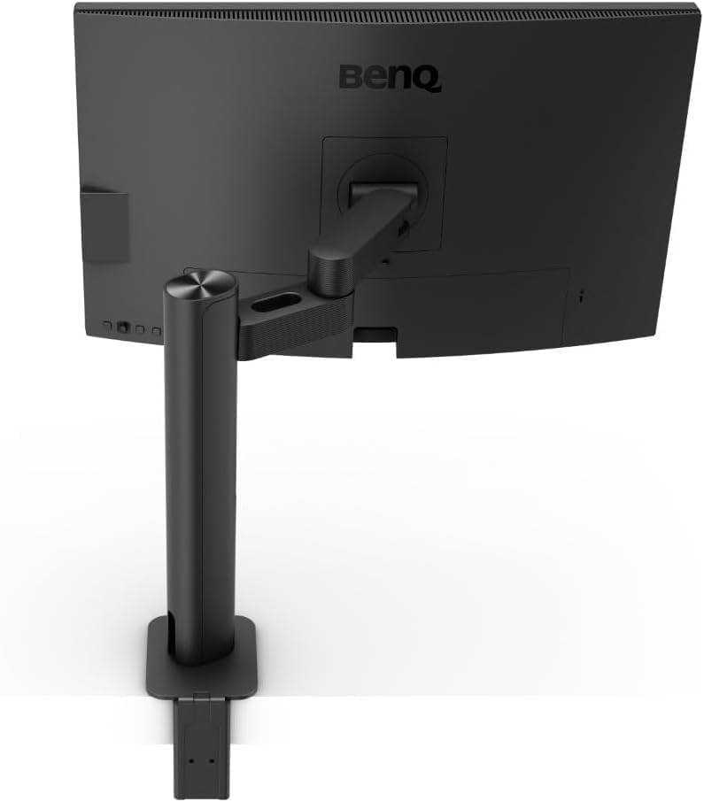 BenQ Monitor PD3205U listo para Mac de 32 pulgadas, 4K UHD, 99% Rec.709 y sRGB | IPS | DeltaE ≤3 | Sincronización ICC | Informe de calibración | AQCOLOR | Uniformidad | HotKey Puck | Ergonómico |