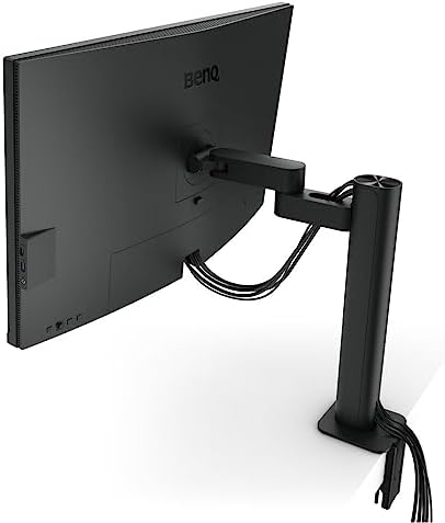 BenQ Monitor PD3205U listo para Mac de 32 pulgadas, 4K UHD, 99% Rec.709 y sRGB | IPS | DeltaE ≤3 | Sincronización ICC | Informe de calibración | AQCOLOR | Uniformidad | HotKey Puck | Ergonómico |