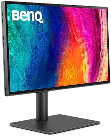 BenQ PD3205U Mac Ready Monitor 32 4K UHD 99  Rec 709 & sRGB  IPS  DeltaE  3  ICC Sync  Calibration Report  AQCOLOR  Uniformity HotKey Puck Ergonomic DisplayPort  USB C  90W   USB Hub