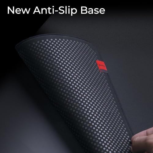 BenQ Zowie G SR III Large Esports Gaming Mouse Pad  Humidity Resistance Cloth  Consistent and Controlling Glide Uniform high Density Rubber Base with Medium Softness  Stitched Edges  Anti Slip Base