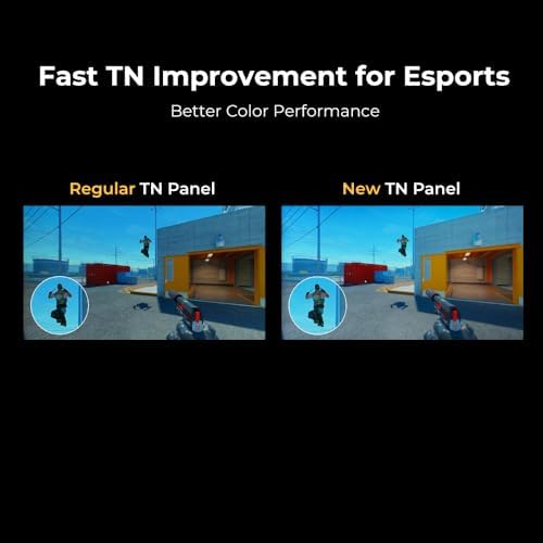 BenQ Zowie XL2540X  24 1 New Fast TN 280Hz Gaming Monitor  1080p  Auto Game Mode by XL Setting to Share  Height Adjustment Powered by Industrial Grade Bearing Design  S Switch  Shielding Hood