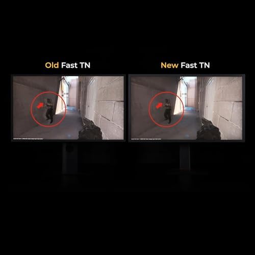 BenQ Zowie XL2566X    24 1   Fast TN 400Hz Gaming Monitor for Esports   Motion Clarity DyAc2   1080p   XL Setting to Share   Shielding Hood   New Industrial Grade Ball Bearing Height Adjustment