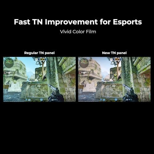 BenQ Zowie XL2586X  24 1 New Fast TN 600Hz Gaming Monitor  DyAc 2  1080p  Auto Game Mode by XL Setting to Share  Height Adjustment Powered by Industrial Grade Bearing Design  S Switch  Shielding Hood