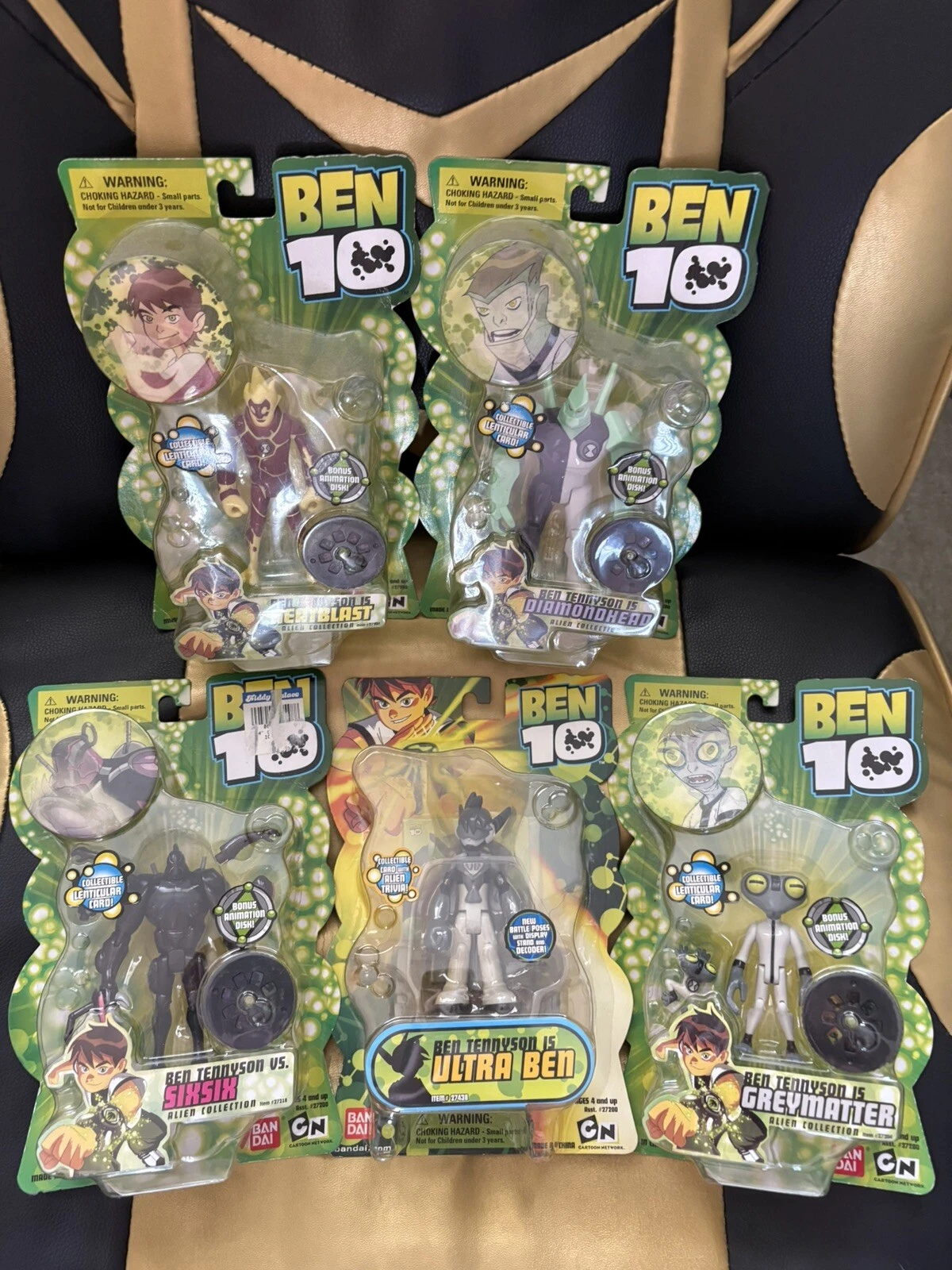 Ben 10 Original 2006 Figurine Bundle  Sealed