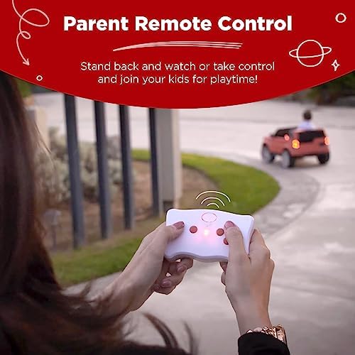 Best Choice Products 12V Kids Ride On Truck Car w/Parent Remote Control  Spring Suspension  LED Lights  AUX Port   Red