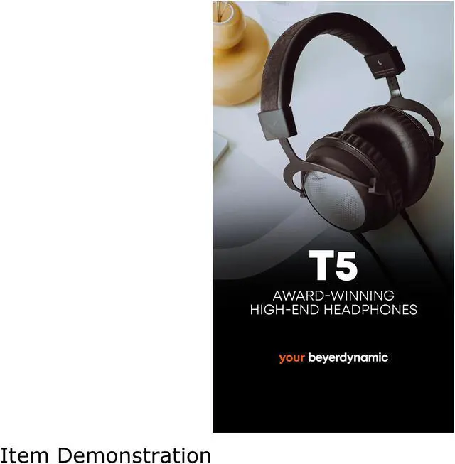Beyerdynamic T5 Third Generation High End Tesla Closed Back Headphones