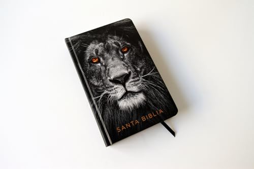 Biblia Reina Valera 1960 letra grande  Tapa dura  León de Judá  tama o manual/ Spanish Bible RVR 1960  Handy Size  Large Print  Hardcover  Lion of Judah  Spanish Edition 