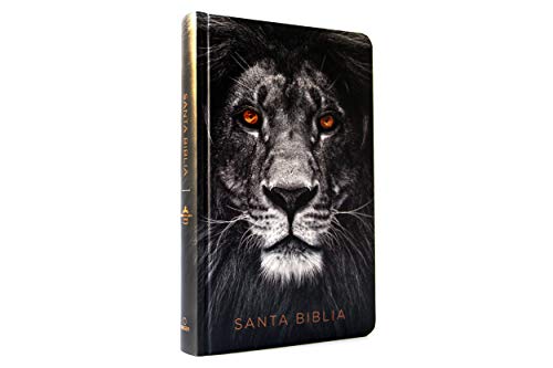 Biblia Reina Valera 1960 letra grande  Tapa dura  León de Judá  tama o manual/ Spanish Bible RVR 1960  Handy Size  Large Print  Hardcover  Lion of Judah  Spanish Edition 